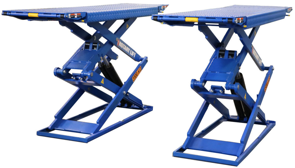 DS35EX 3500 kg Full Height Scissor Lift Precision Automotive Equipment