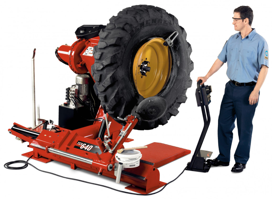 TCX640 Heavy Duty Truck, Bus & Agricultural Tyre Changer Precision