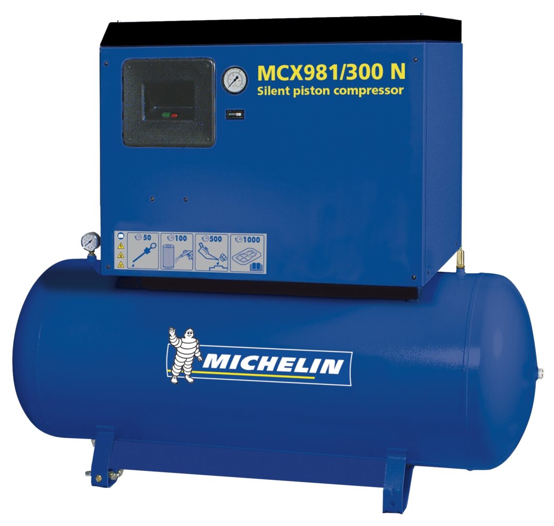 MCX988300N 10HP Low Noise Reciprocating Air Compressor Precision